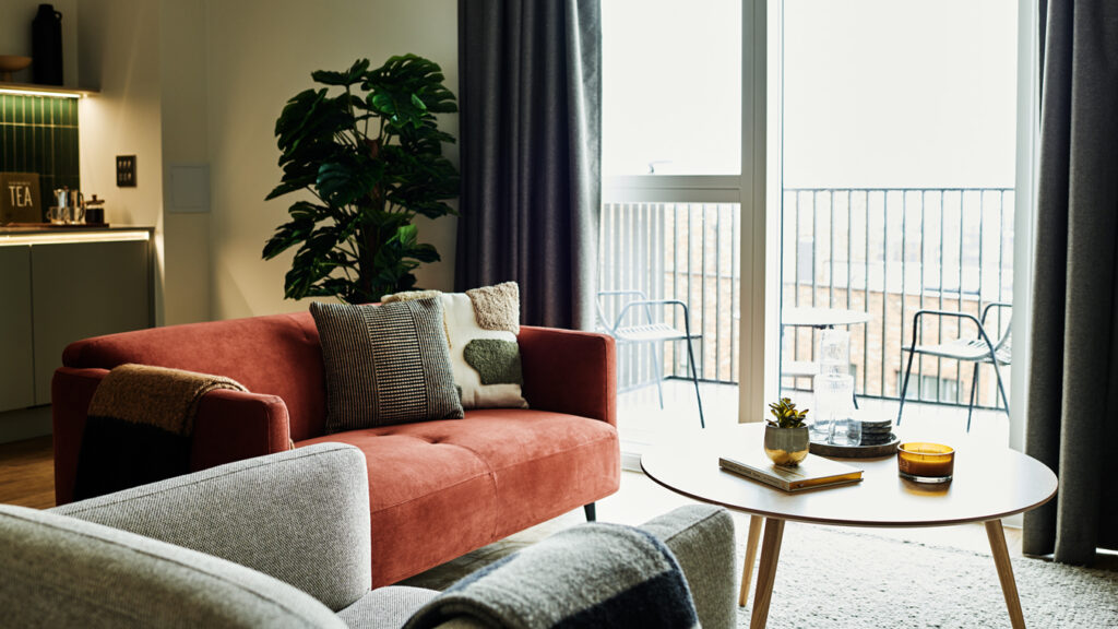 UNCLE Colindale Apartment Interior With Balcony